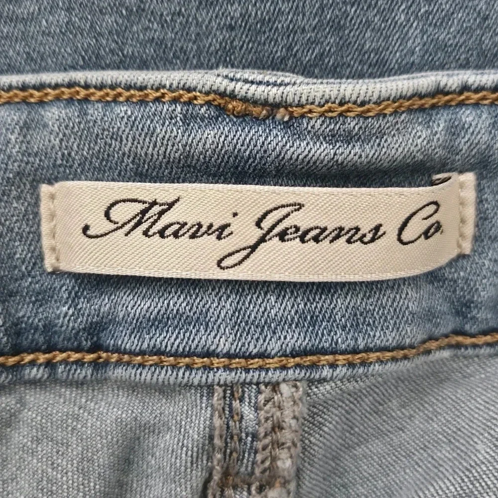 Mavi Jeans Co Emma Slim Boyfriend Light‎ Wash Denim Jeans Women's Size 28 32 - Picture 3 of 11